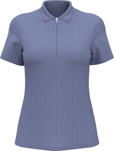 4 Zip Heather Short Sleeve